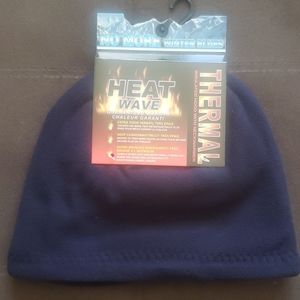 Brand New with Tags Navy Blue Insulated Hood Hat